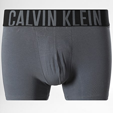 Calvin Klein - Juego De 3 Boxers NB3609A Azul Claro Gris Carbón Negro