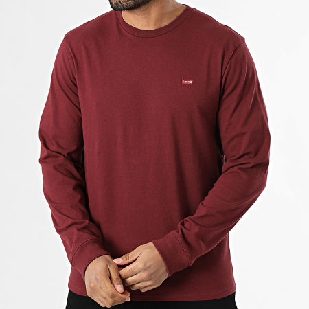 T-SHIRT À MANCHES LONGUES REGULAR ÉLÉGANT - BLANC / BRUN - FEMME | H&M FR