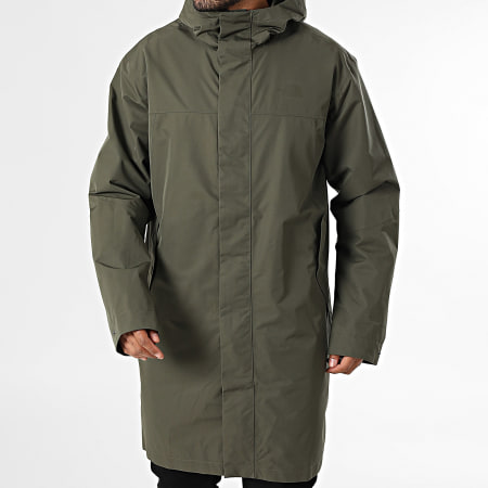 The North Face - Nukabira Long Zip Hooded Jacket A8DWC Khaki Green