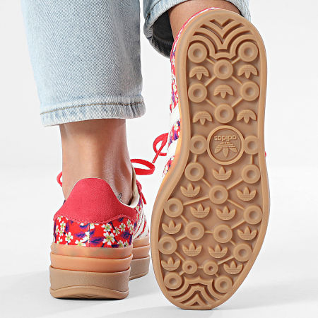 Adidas Originals - Baskets Femme Gazelle Bold JP8078 Supplier Colour Off White Semi Lucid Red