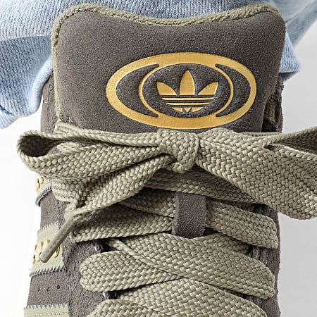 Adidas Originals - Zapatillas Mujer Campus 00s W JQ8333 Sombra Oliva Órbita Verde Oro Metálico