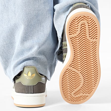 Adidas Originals - Zapatillas Mujer Campus 00s W JQ8333 Sombra Oliva Órbita Verde Oro Metálico