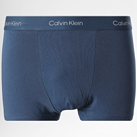 Calvin Klein - Set De 3 Boxers NB4286 Azul Marino Verde Negro