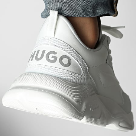 HUGO - Zapatillas Leon Runner 50552694 Blanco