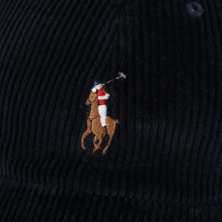 Polo Ralph Lauren - Gorra de pana Oxford azul marino