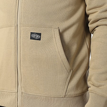Teddy Smith - Sweat Capuche Zippé Ony 10917248D Beige