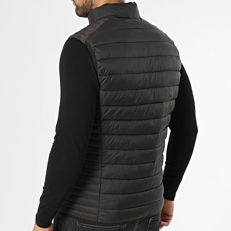 Teddy Smith - Doudoune Sans Manches Terry 12014310D Vert Kaki Foncé