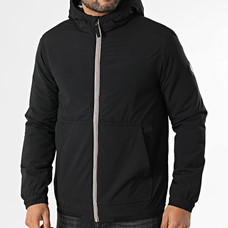 Teddy Smith - Hector Chaqueta con capucha y cremallera 12017895D Negro