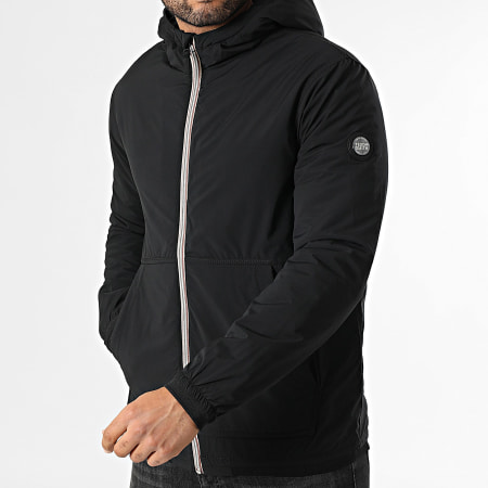Teddy Smith - Hector Chaqueta con capucha y cremallera 12017895D Negro