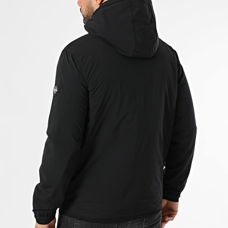 Teddy Smith - Hector Chaqueta con capucha y cremallera 12017895D Negro