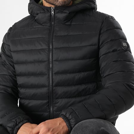Teddy Smith - Doudoune Capuche Blighter 12013525D Noir