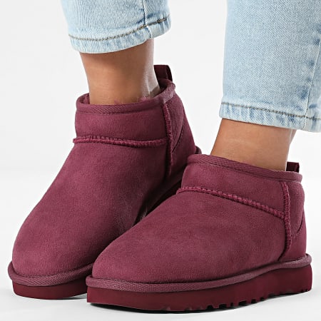 UGG - Classic Ultra Mini Boots Women 1116109 Burnt Magenta - Ryses