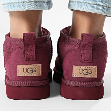 UGG - Stivali Donna Classic Ultra Mini 1116109 Magenta Bruciato