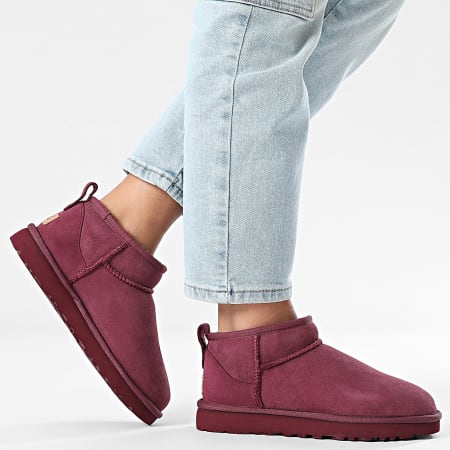 UGG - Stivali Donna Classic Ultra Mini 1116109 Magenta Bruciato