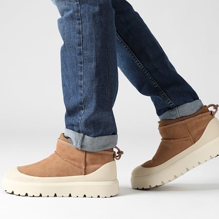 UGG - Stivali Ultra Mini Weather Hybrid 1174196 Chestnut Whitecap