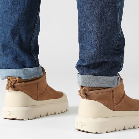 UGG - Stivali Ultra Mini Weather Hybrid 1174196 Chestnut Whitecap