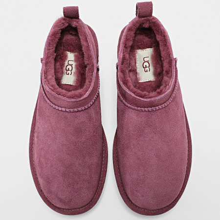 UGG - Mules Mujer Clásico Micro 1173891 Magenta Quemado