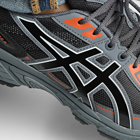 Asics - Gel Venture 6 Sapatilhas 1203A438 Preto Laranja Manto