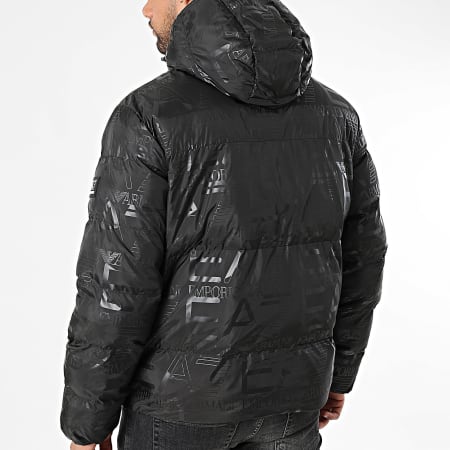 EA7 Emporio Armani - Hooded down jacket 7M000697-AF15969 Black - Ryses