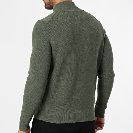 Frilivin - Cárdigan Con Cremallera 913 Verde Caqui