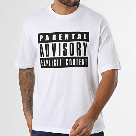 parental-advisory-tee-shirt-oversize-big-logo-blanc