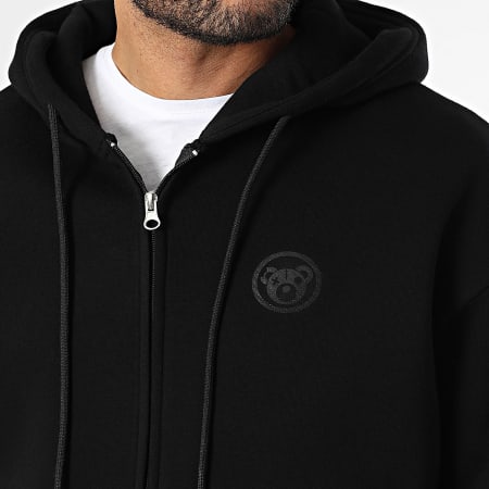 Sale Môme Paris - Ensemble De Survetement Nounours Circle Crew Noir Carbone