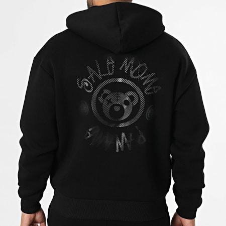 Sale Môme Paris - Ensemble De Survetement Nounours Circle Crew Noir Carbone