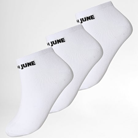 Sixth June - 3 Pares 625 Calcetines Blancos