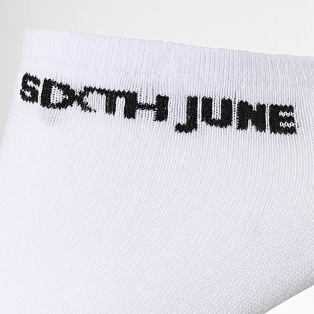 Sixth June - 3 Pares 625 Calcetines Blancos