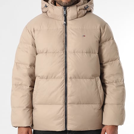 Tommy Jeans - Doudoune Capuche Essential 9786 Beige