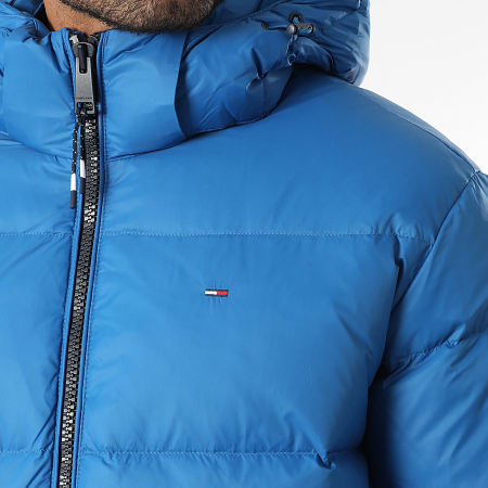 Tommy Jeans - Doudoune Capuche Essential 9786 Bleu Roi