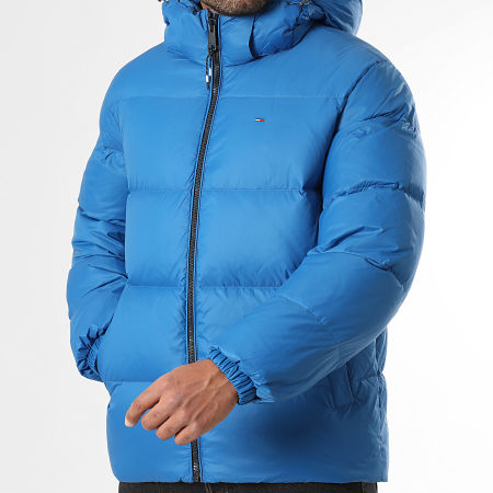 Tommy Jeans - Doudoune Capuche Essential 9786 Bleu Roi