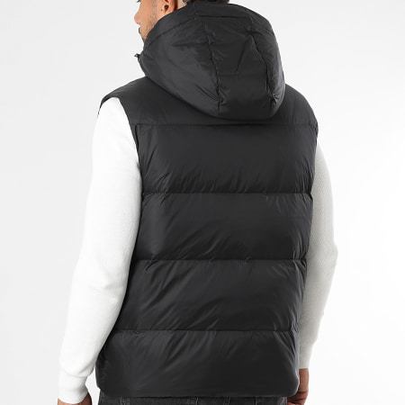 Tommy Jeans - Doudoune Capuche Sans Manches Essential 0465 Noir
