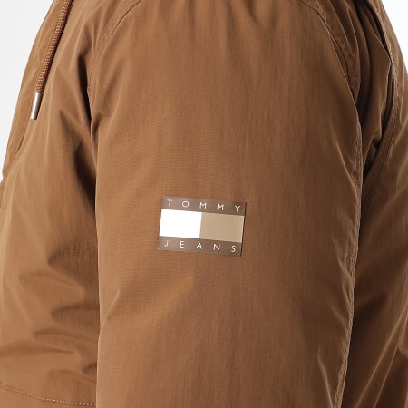 Tommy Jeans - Veste Bomber Capuche City Ready 2032 Marron