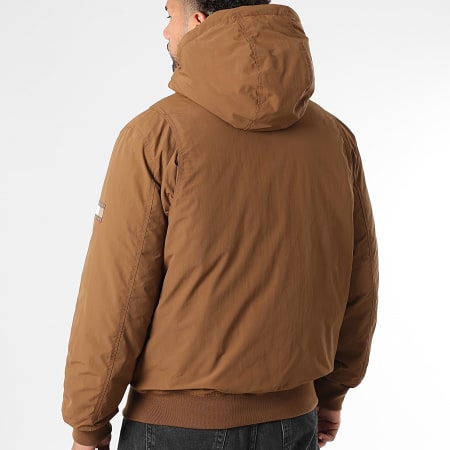 Tommy Jeans - Veste Bomber Capuche City Ready 2032 Marron