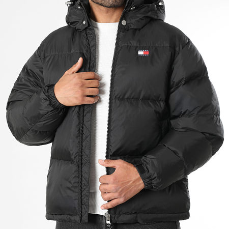 Tommy Jeans - Chaqueta Acolchada Capucha Alaska Down Puffer 2036 Negro
