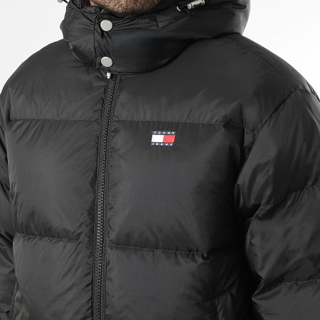 Tommy Jeans - Chaqueta Acolchada Capucha Alaska Down Puffer 2036 Negro