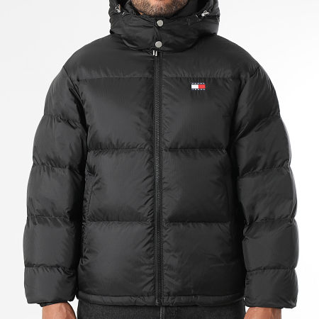 Tommy Jeans - Chaqueta Acolchada Capucha Alaska Down Puffer 2036 Negro