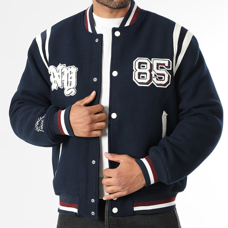 Tommy Jeans - Veste Teddy Best Varsity 2043 Bleu Marine