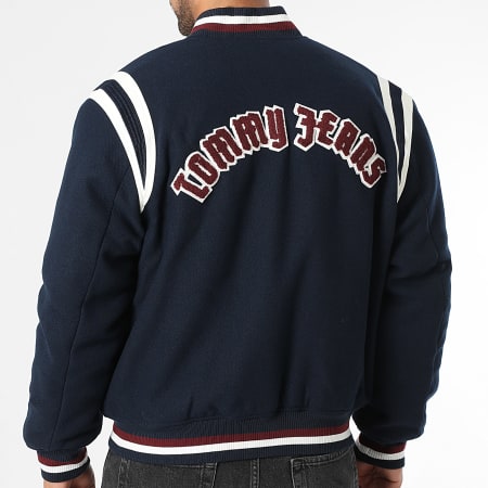Tommy Jeans - Veste Teddy Best Varsity 2043 Bleu Marine