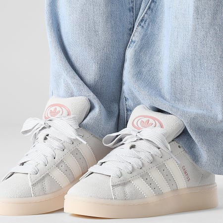 Adidas Originals - Zapatillas Mujer Campus 00s W JQ8319 Gris Uno Core Blanco Wonder Malva