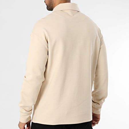 Ikao - Sweat Col Zippé 635 Beige