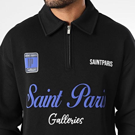 Ikao - Sweat Col Zippé 635 Noir