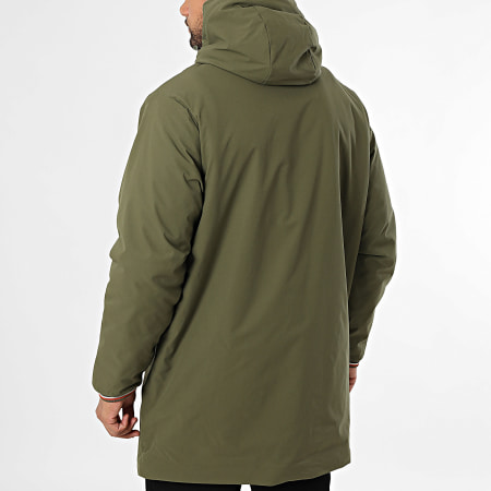 Jack And Jones - Parka Capuche Blualves Vert Kaki