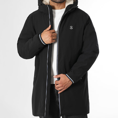 Jack And Jones - Parka Capuche Blualves Noir