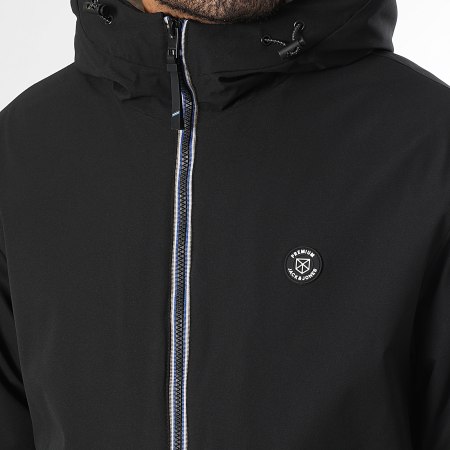 Jack And Jones - Parka Capuche Blualves Noir