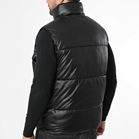 Jack And Jones - Chaleco Acolchado Sin Mangas Cover Negro