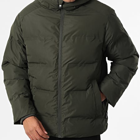 Jack And Jones - Plumífero con capucha con cremallera Soho Verde Kaki