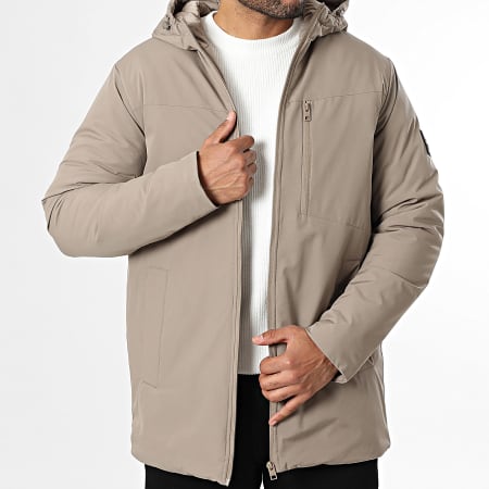 JJREBEL - Parka Capuche Casper Beige