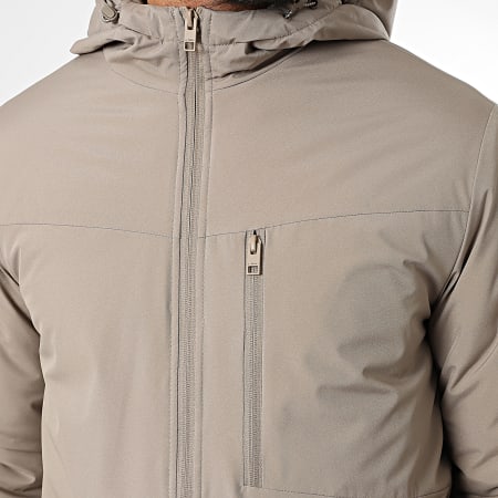 JJREBEL - Parka Capuche Casper Beige